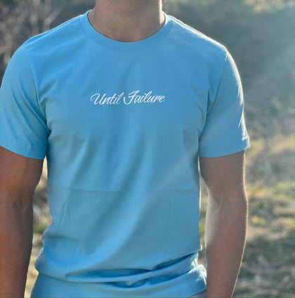 Ocean Blue Short sleeve (Script Tee shirt)