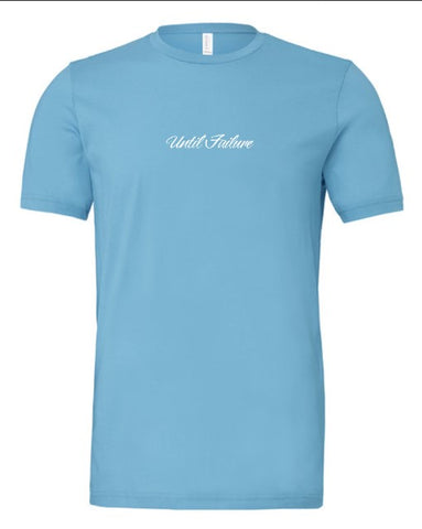 Ocean Blue Short sleeve (Script Tee shirt)